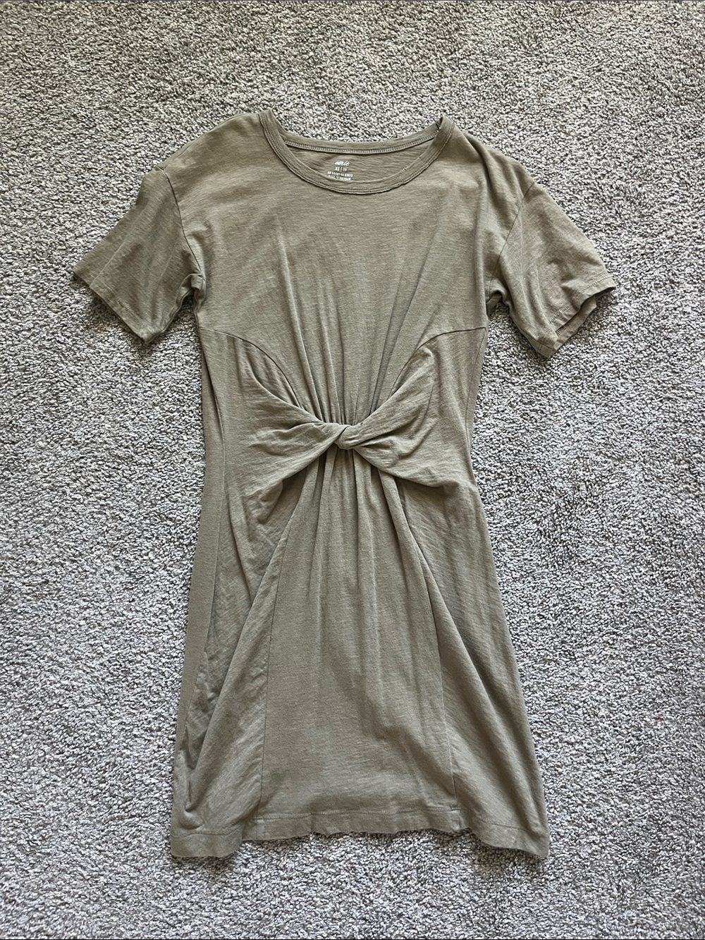 Aerie twist-front dress
